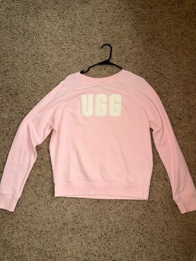 UGG Light Pink Logo Sweatshirt